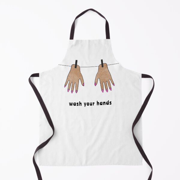 Item preview, WASH YOUR HANDS funny covid coronavirus theme pandemic reminder designed and sold by OK SKETCHY.