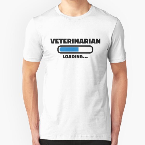 Veterinarian loading Slim Fit T-Shirt