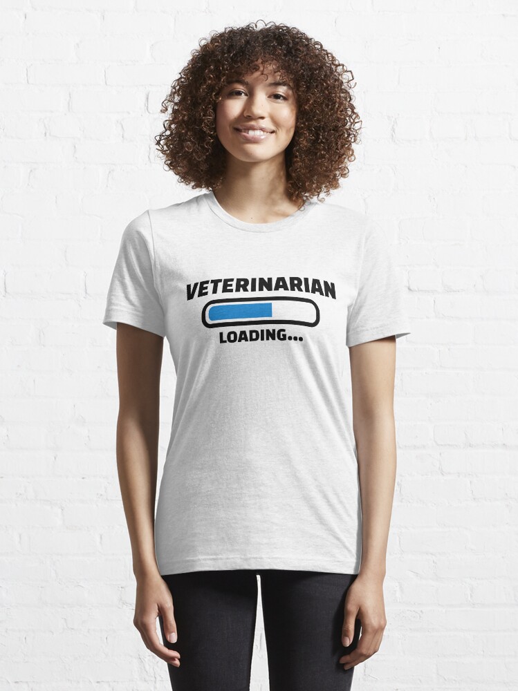 Alternate view of Veterinarian loading Essential T-Shirt