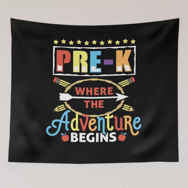 Item preview, Pre-K Where the Adventure Begins designed and sold by lsapparel.