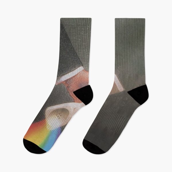Item preview, Aesthetic retro rainbow painting designed and sold by Prerana Jain.