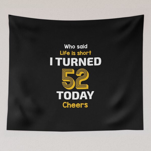 Item preview, 52nd Birthday Funny designed and sold by MagicSpread.