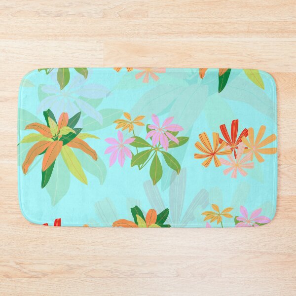 Item preview, Summer tropics (light blue) designed and sold by ojasha.
