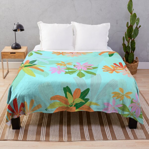 Item preview, Summer tropics (light blue) designed and sold by ojasha.