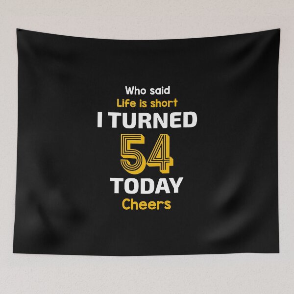 Item preview, 54th Birthday Funny designed and sold by MagicSpread.