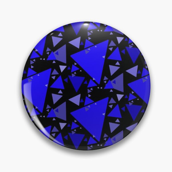 Item preview, Triangle pattern, Blue triangle designed and sold by PAINTORS.