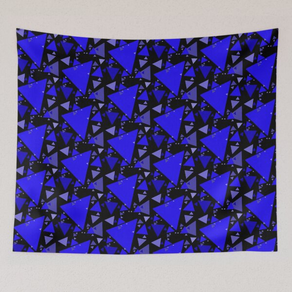 Item preview, Triangle pattern, Blue triangle designed and sold by PAINTORS.