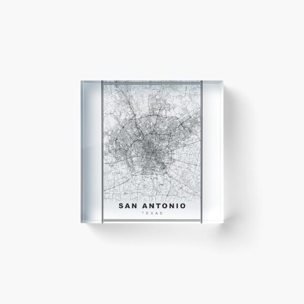 Item preview, Mapa de San Antonio designed and sold by Tamas Das.