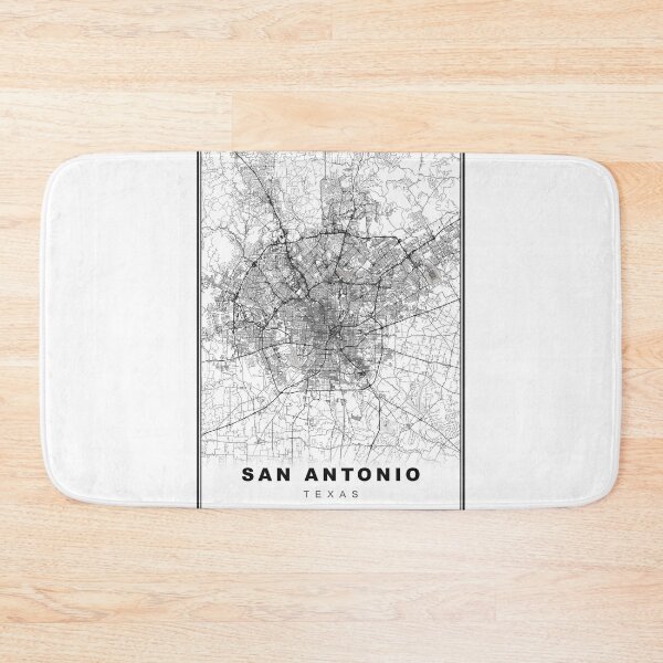 Item preview, San Antonio Map designed and sold by Tamas Das.