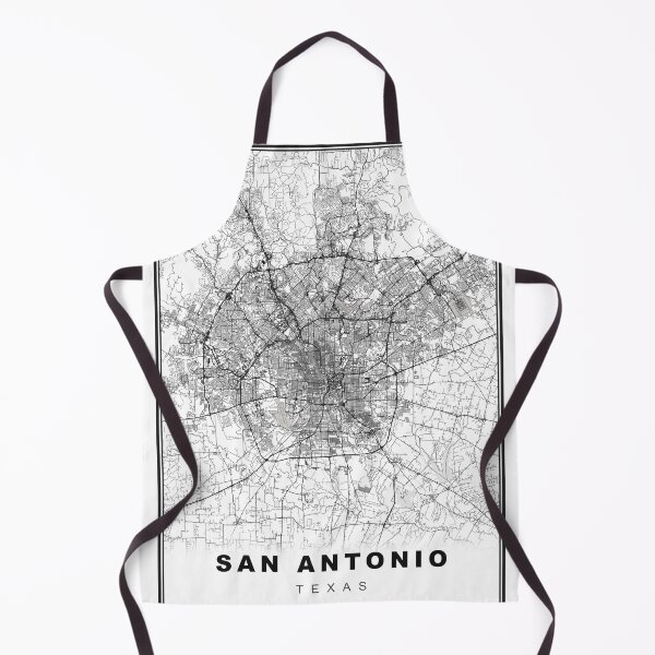 Item preview, San Antonio Map designed and sold by Tamas Das.