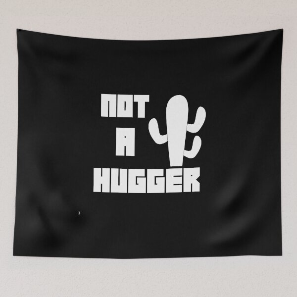 Item preview, Not A Hugger Shirt Funny Vintage Cactus Sarcastic  designed and sold by RanirO.