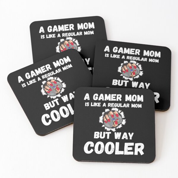 Item preview,  Gamer Mom just like a regular Mom nut way cooler  Mother's Day gift for a gamer mom designed and sold by GulQari.