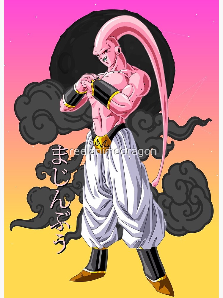 Dragon Ball Z Majin buu | Art Board Print