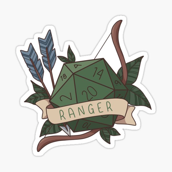 Item preview, D20 - Ranger designed and sold by faedraws.