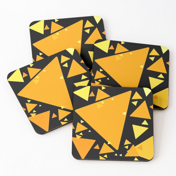 Item preview, Triangle pattern, Orange triangle designed and sold by PAINTORS.
