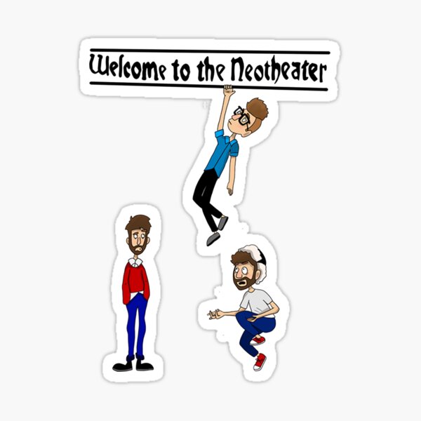 Ajr Welcome To The Neotheater Shirt Sticker For Sale By Telekinesisy