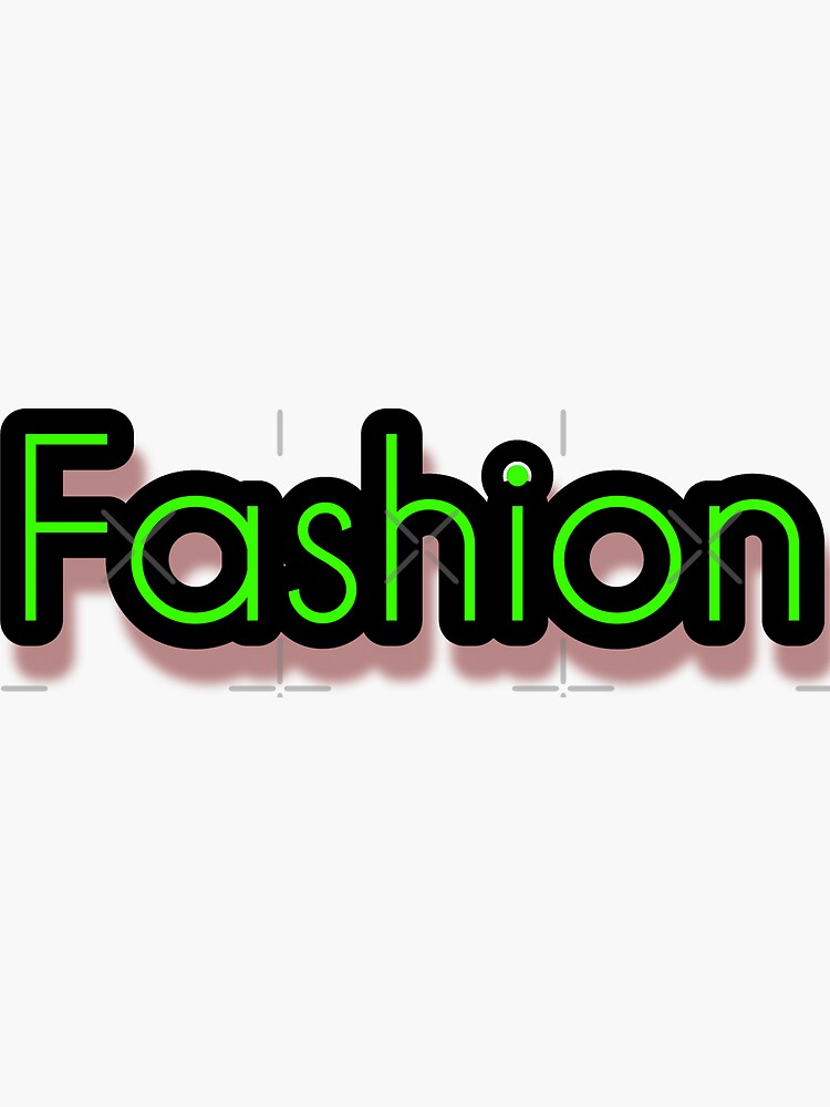 Fashion Sticker for Sale by carolinemartin6