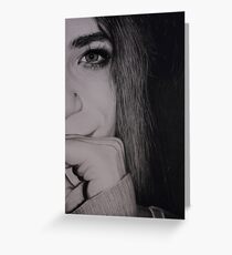 aşk bir yolunu bulur... Greeting Card