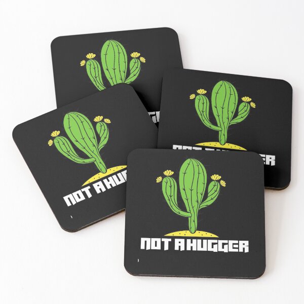 Item preview,  Not A Hugger Shirt Funny Vintage Cactus Sarcastic  designed and sold by RanirO.