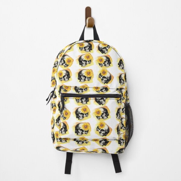Item preview, Sunflower Skull designed and sold by DeMomentoMori.