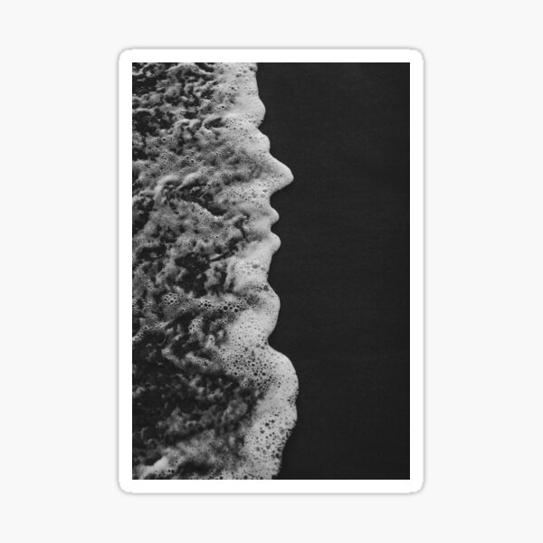 Item preview, Black and white beach details designed and sold by cathleenzornow.