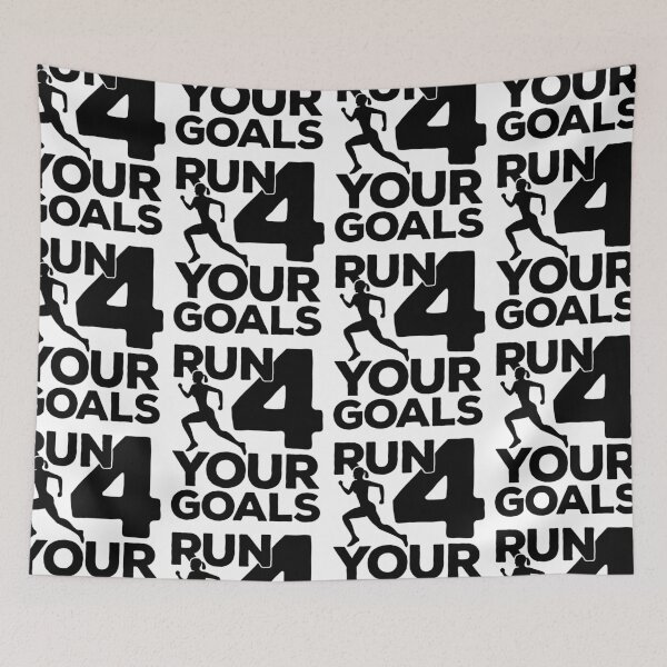 Item preview, Run For Your Goals | Never Stop Moving Forward designed and sold by GravitiTees.