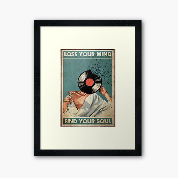 Item preview, Girl Drink Wine Lose Your Mind Find Your Soul Poster designed and sold by ACherokee.