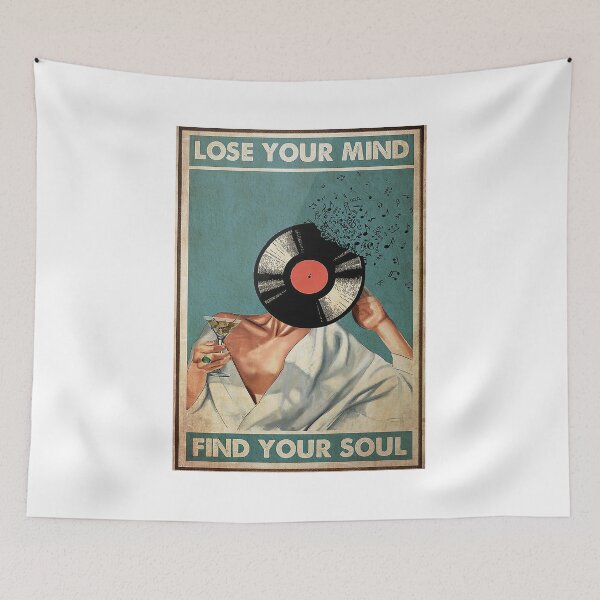 Item preview, Girl Drink Wine Lose Your Mind Find Your Soul Poster designed and sold by ACherokee.