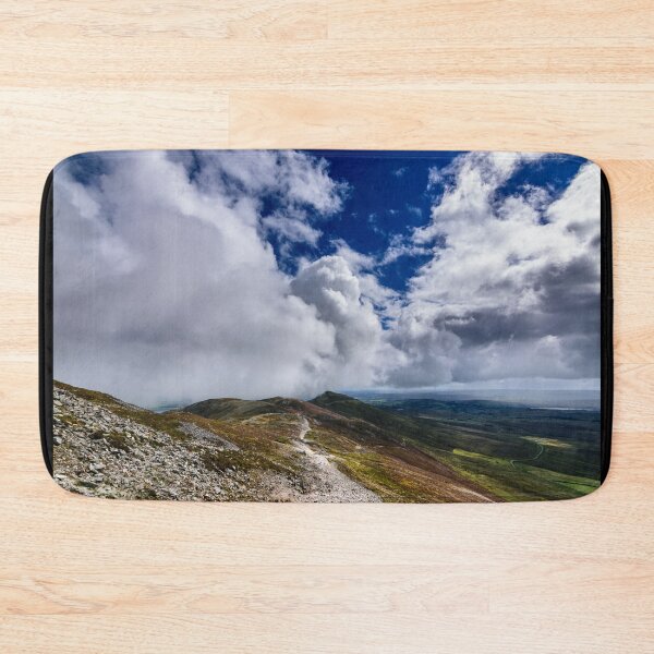 Item preview, Landscape from the top of the mountain Croagh Patrick, nicknamed the Reek in County Mayo after Mweelrea and Nephin, Ireland designed and sold by AlbertMi.