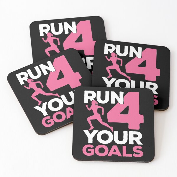 Item preview, Run For Your Goals | Keep Running designed and sold by GravitiTees.