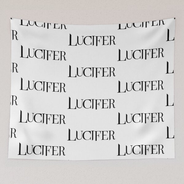 Item preview, Simple Lucifer Morningstar Letters Design designed and sold by blackwolfpixels.