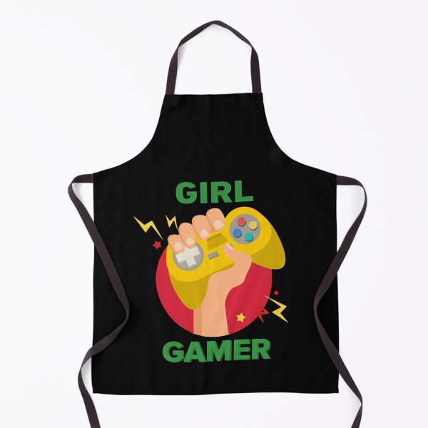 Item preview, gamer, cute gaming design, funny gamer, girl gamer designed and sold by efenem.