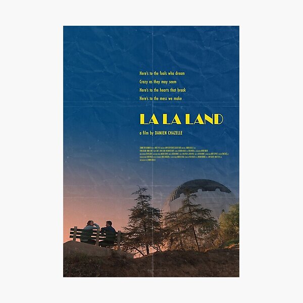 Lala Land Poster Photographic Print