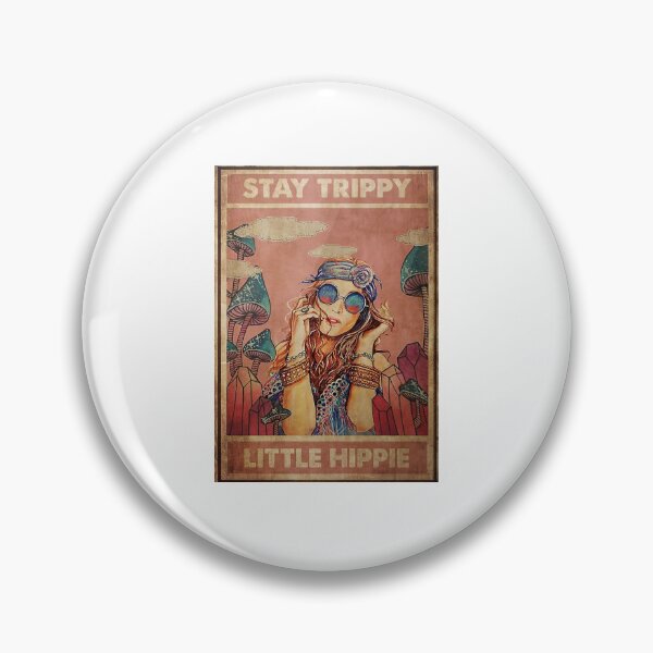 Item preview, Girl Stay Trippy Little Hippie Poster designed and sold by ACherokee.