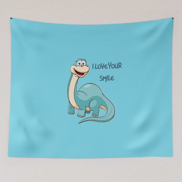 Item preview, I love your smile Dinasaur designed and sold by maryam jelani.