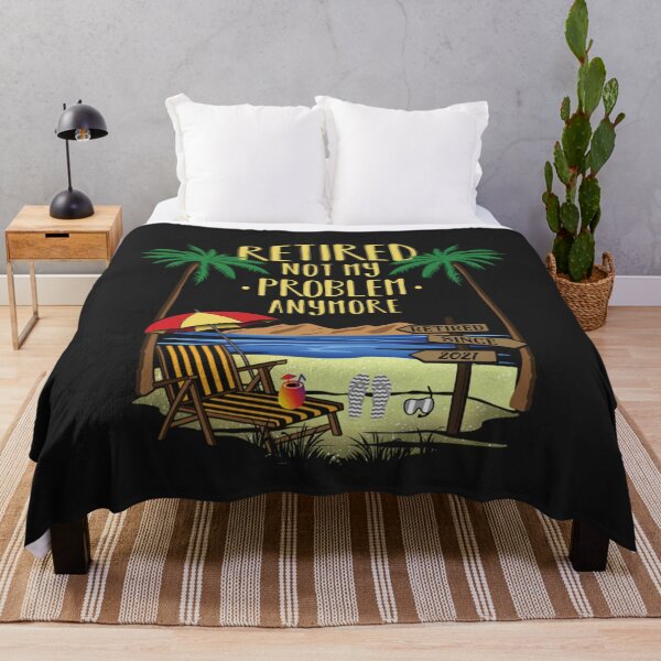 Item preview, Retired Not My Problem Anymore 2021 Retirement Gifts designed and sold by Faulkshop2.