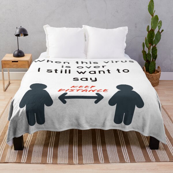 Item preview, when this virus is over i still want to say keep distance designed and sold by PCpallavi.