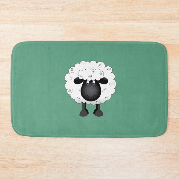 Item preview, Cute Shelby Sheep in a Green Field designed and sold by Running-Duck.