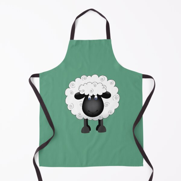 Item preview, Cute Shelby Sheep in a Green Field designed and sold by Running-Duck.