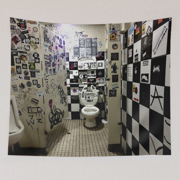 Item preview, Rock and Roll Bathroom designed and sold by DreamDave3000.