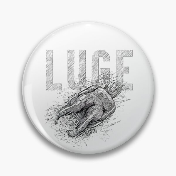 Item preview, Luge Sports Abstract Sketch Art designed and sold by graphic-genie.