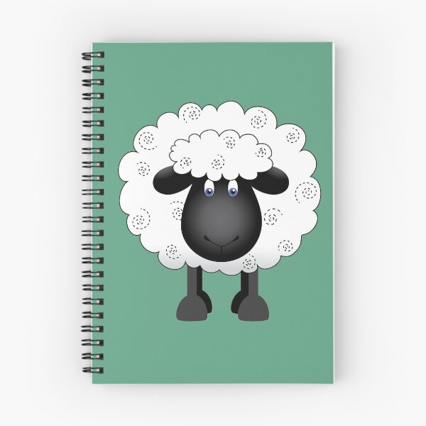 Item preview, Cute Shelby Sheep in a Green Field designed and sold by Running-Duck.