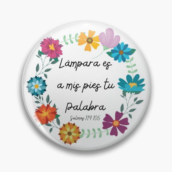 Item preview, Lámpara es a mis pies tu Palabra. Salmos 119:105 designed and sold by Fe-En-Cristo.