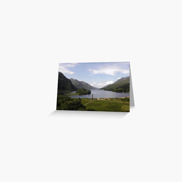 Glenfinnan Monument Greeting Card