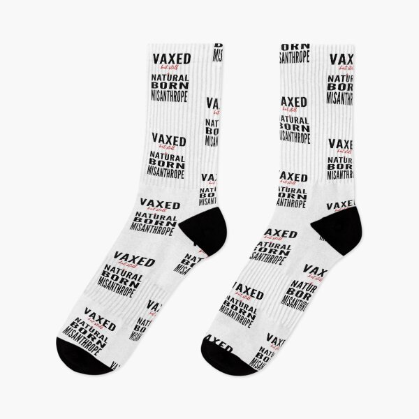 Item preview, Vaxed But Still A Natural Born Misanthrope designed and sold by superdumb70.
