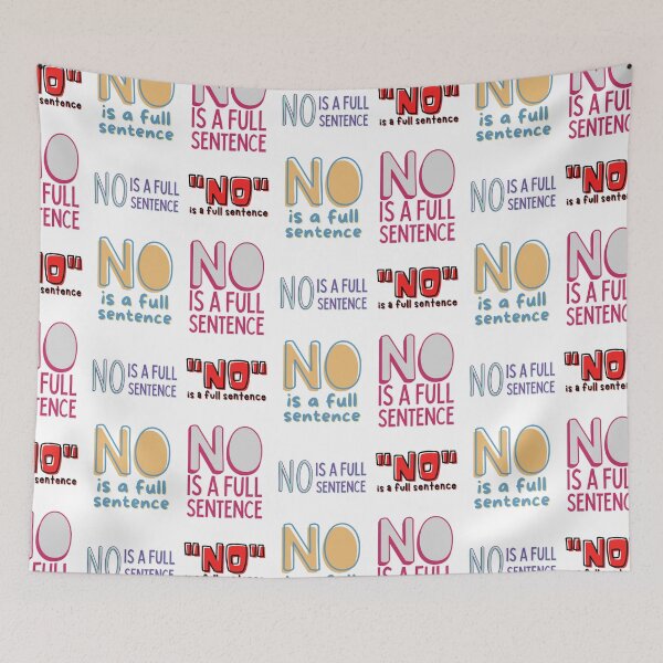 Item preview, No is a full sentence Sticker Pack 1 designed and sold by SweetAndSpice.