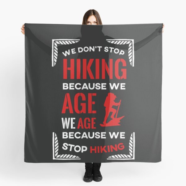Item preview, Don't stop hiking because we age we age Tshirt designed and sold by Clavitaps.