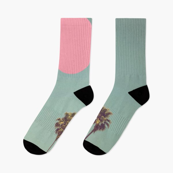 Item preview, Palm trees pink sun retro designed and sold by ESCAPZ.