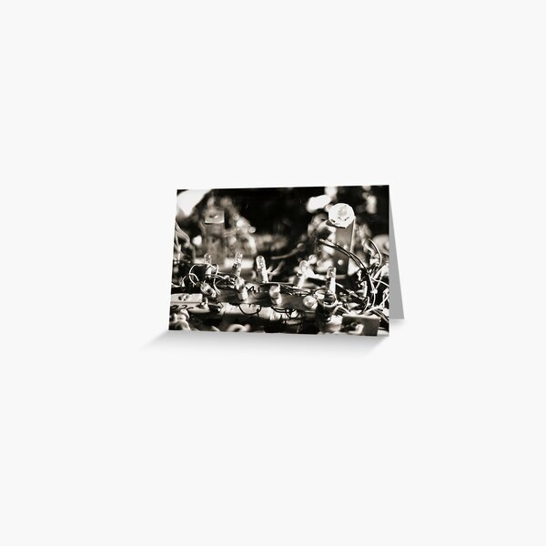 Pinball Landscape Greeting Card