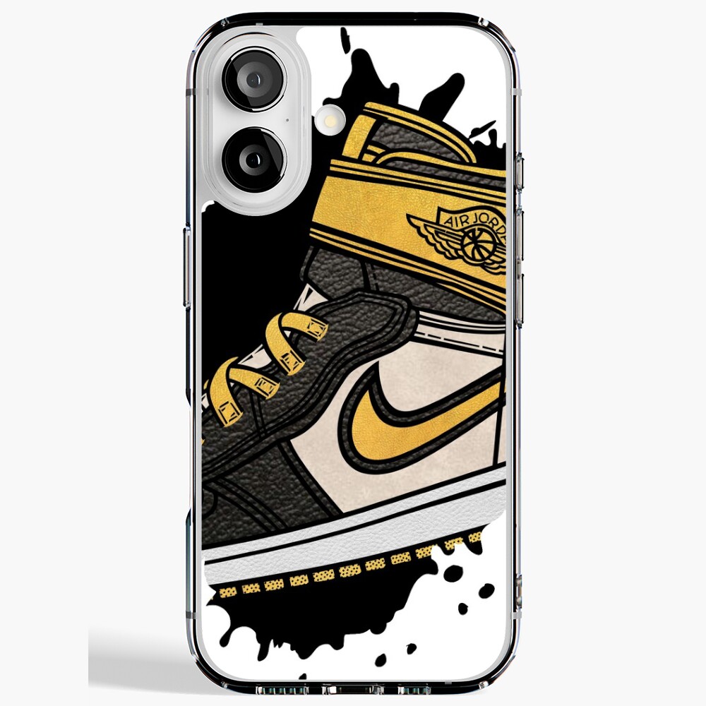 Black and Gold Sneaker Sticker